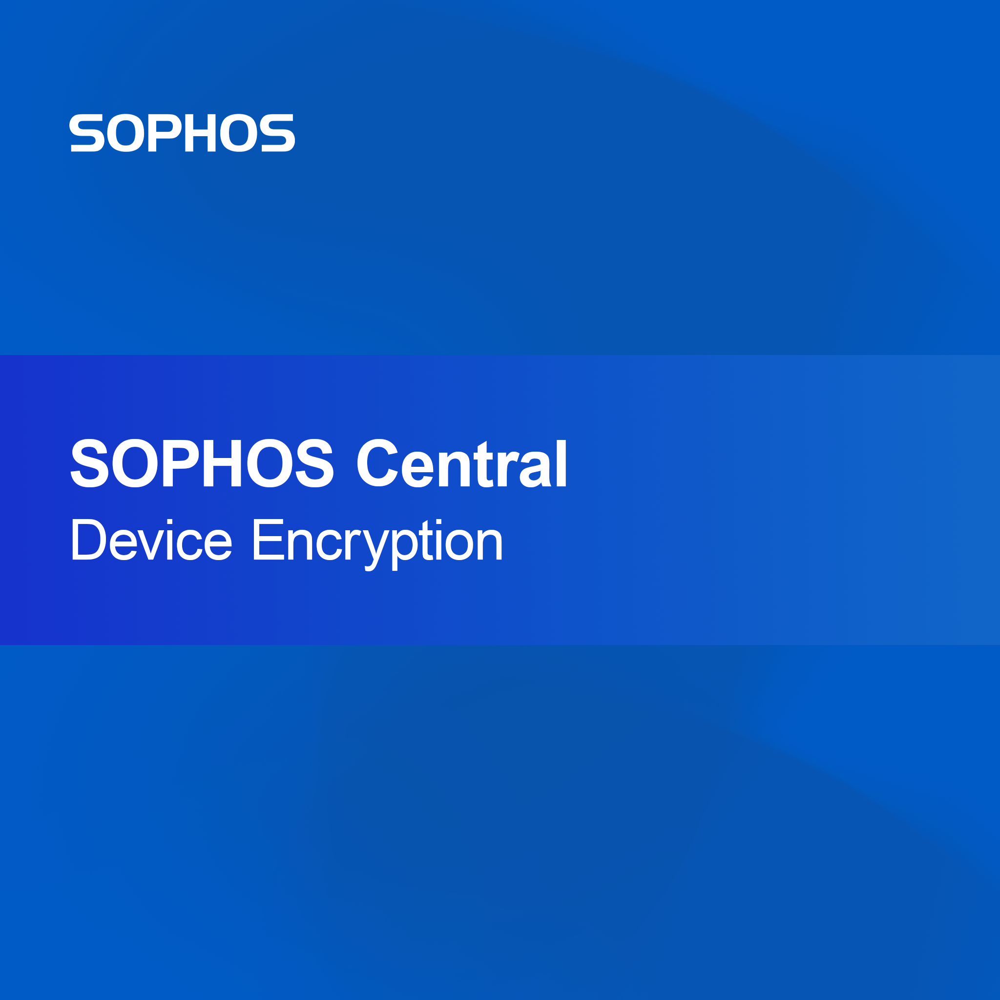 SOPHOS Central Device Encryption